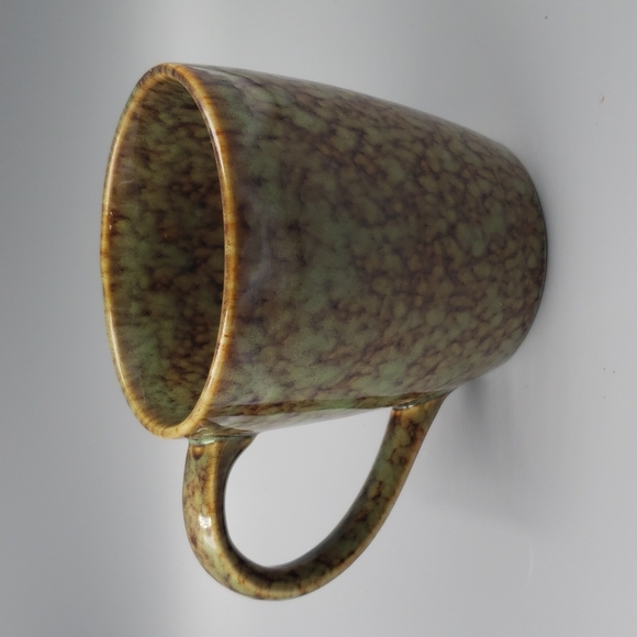 Ceramic Marbleized Holiday winter Snowman Mug Large - Picture 3 of 5